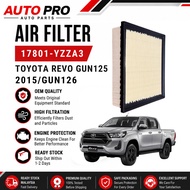 AUTO PRO Air Filter 17801-YZZA3 Engine Air Filter For Toyota Hilux Revo GUN125 GUN126 OEM Replacemen