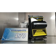 in stock Taiwan ICT brand L70 cash acceptor bill validator with stacker money box option for Malaysi