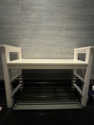 IKEA HEMNES 鞋櫃 + 鞋墊 85x32x65公分