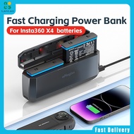 แบตสำรองการชาร์จที่รวดเร็วเข้ากันได้กับ360 X4ที่ชาร์จไฟเคลื่อนที่7710MAh พร้อมสายชาร์จและ SD การ์ดช่