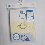 [SG Stock] 0-3 Years 3pc Breathable Mesh Cotton Baby Toddler Boy Sleeveless Romper (LB02)