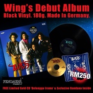 WINGS - Belenggu Irama ( Vinyl / LP/ Piring Hitam )【180g Free Limited Gold CD + Exclusive Bandana (S