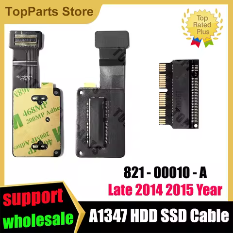 821-00010-A Hard Drive A1347 SSD Flex Cable With M.2 Adapter card For Mac Mini Late 2014 2015 Year