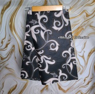 Kain Batik Printing Katun Halus Kain Batik Modern Kain Batik Asli Pekalongan Motif Kangkung hitam Ba
