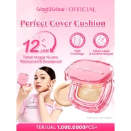 Glad2Glow Cushion Foundation Waterproof - Glad2Glow Perfect Cover Cushion Foundation Waterproof Make