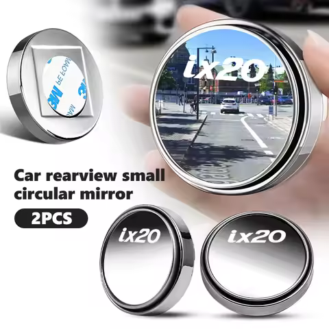 360° Car Blind Spot Mirror Wide Angle Adjustable Rearview For Hyundai GDi Tiburon Getz i10 i20 i30 i