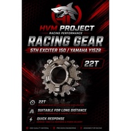 HVM PROJECT RACING GEAR 22T ,5TH Y15ZR