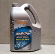 น้ำมันเครื่องยนต์โตดะเบนซินคุณภาพสูง (NGV/LPG) TODA BENZENE  SAE 20W - 50 (4L)  ** มาตรฐาน SP (เกรดสูงสุด)**