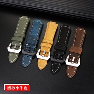 Frosted Genuine Leather Strap for Casio GM-110/GM-5600/GA2100 Men's Watch