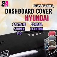 HYUNDAI Suede Leather Dashboard Cover i40 Sonata Santa FE Elantra Starex H1