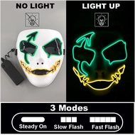 🎉Cosplay🎉 shuffle dance mask luminous purge Mask Demon Slayer glowing Masquerade Cosplay Mask for H