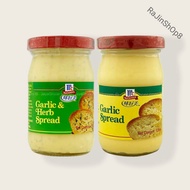 McCormick Garlic Spread & Garlic Herb Spread -135g