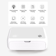 HPRT CP4000L Portable Full Color Photo Printer Mini Househeld Thermal Sublimation Printer 4x6 Inch 3