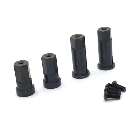 4Pcs Metal Wheel Hex Hub Drive Adapter Combiner For HB Toys ZP1001 ZP1002 ZP 1001 ZP 1002 1/10 RC Ca