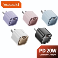Toocki 20W GaN USB C Charger QC 3.0 PD Fast Type C Charger For Xiaomi Samsung Type C Mini Phone Char