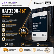 Synology HAT3310-16T 16TB 3.5" SATA Enterprise NAS Hard Drive – 7200RPM CMR HDD for Synology NAS Sys