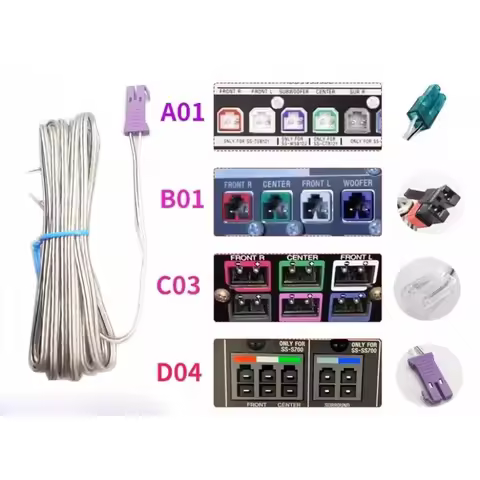 For Sony speaker line Home theater audio line DVD all-in-one machine Power amplifier line Audio vari