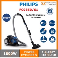 Philips FC9350 Bagless Vacuum Cleaner 1800W FC9350/62) / FC9352 Bagless vacuum cleaner 1900W (FC9352