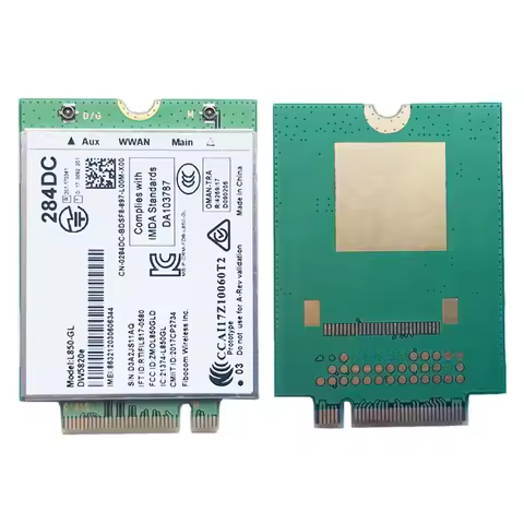 HOT SALE DW5820E L850-GL LTE 4G Card Module 0284DC 284DC for Dell Laptop 3500 5400