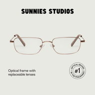 Sunnies Studios Optical Frame Graham (Eyeglasses with Free Replaceable Lens Grades for Men and Women