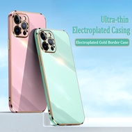 6D Electroplated Protection Phone Case For OPPO A1 A2 A3 A3X A5 A5X Pro 4G 5G