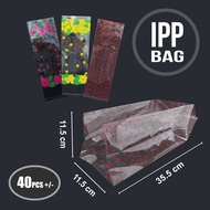 IPP bag 40 +- pcs  Candy Gift Plastic Bag 9 X 14 INCH