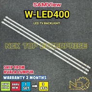 SAMVIEW W-LED400 TV LED BACKLIGHT BARU READY STOCK WLED400 LED400