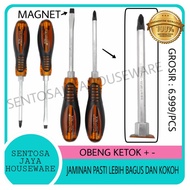 OBENG KETOK MAGNET / OBENG KETOK TEKIRO / OBENG KETOK PLUS MIN