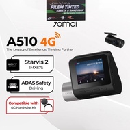 【1YearWarranty】70mai Dashcam Pro Plus+A510S SET Car Recorder 1944P Rear Cam Night Vision ADAS Packin