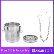 Dkkioau Spice Ball Infuser Stainless Steel Mesh Basket Wire Easy to Clean Seasoning Strainer for Soup Kitchen Restaurants