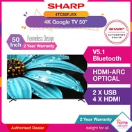 Sharp 4K Google TV 75" 65" 55" 50" 4TC75FJ1X 4TC65FJ1X 4TC55FJ1X 4TC50FJ1X