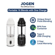 JOGEN BL 1130 Portable Container Blender with Smart Pulse Cap for Ice Smoothie Juice Protein Shake