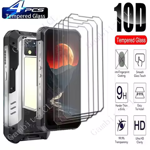 4PCS For Oukitel WP100 Titan Screen Protective Tempered Glass ON OukitelWP100Titan WP100Titan 6.8" P