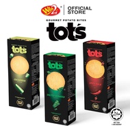 Win2 - Tot's Gourmet Potato Bites 80G / Win2 - KRAKER UBI KENTANG MINI 80G