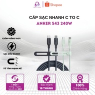 ANKER 543 A80E5 C to C Fast Charging Cable – 240W, Super Durable, PD 3.1 Standard