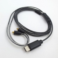MMCX Type-C Audio Cable Headphone Cord For Shure SE215 SE535 SE846 UE900s