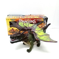DRAGON The Wing Swings B/O มังกร มีปีก ปีกขยับได้ มีเสียง มีไฟ เดินได้ สมจริงมาก ถูกใจ เด็ก ๆ 1053 /