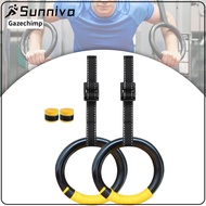 Gymnastics Rings Gym Rings Lightweight Bar Attachment Pull up Exercise Rings for Park Home Gym Hotel