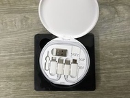 包郵 多功能充電線數據線收納盒 Data Cable Set