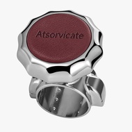 Tombol stereng pemutar roda stereng logam berputar untuk tombol putar bunuh diri pemegang kuasa yang