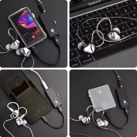 HIDIZS MK10 HIFI Earphones 10mm Dual-Magnetic Circuit Dual-Cavity Dynamic Driver IEMs ArcSonics In-e