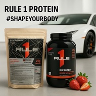 Rule 1 Whey Protein Isolate and Hydrolyzed Milk Powder Sample Pack (1 Pack of 30G)