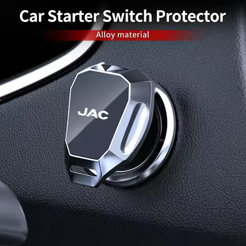 Car Engine Start Button Protective Cover Push Button Sticker Accessories For JAC Refine J3 J4 J7 JS3
