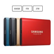 100% New Design SAMSUNG Portable T5 SSD 500GB 1TB External Drive Type C USB 3.1 Gen 2