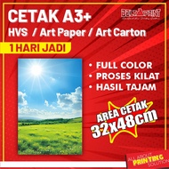 A3+ FULL COLOR PRINT A3+ CUSTOM PRINT/ A3+ PRINT/ 1 SIDE AND 2 SIDES HVS/ ART PAPER/ ART CARTON/