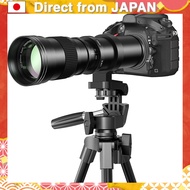 Universal 420-800mm f/8.3-16 Telephoto Zoom Lens for Canon EF/EF-S and Nikon F Mount DSLR Cameras