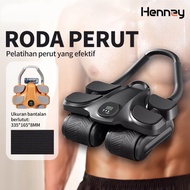 Ab Wheel Roller 4 Wheel Ab Wheel 4/Ab Roller Gym Abs Portable /Ab Wheel Wide Wheel Bergas/Ab Roller