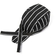 Topi Chef Jepang/Topi Chef Pria/Topi Masak Koki Perempuan/Topi Pirate Chef/Topi Chef Ikat