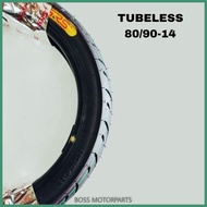 TUBELESS TIRE FOR MOTORCYCLE 80/80 - 14, 80/90 - 14