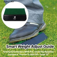 DELMER Golf Weight Shift Trainer, Weight Transfer Board Enhance Stability Golf Swing Trainer, Postur